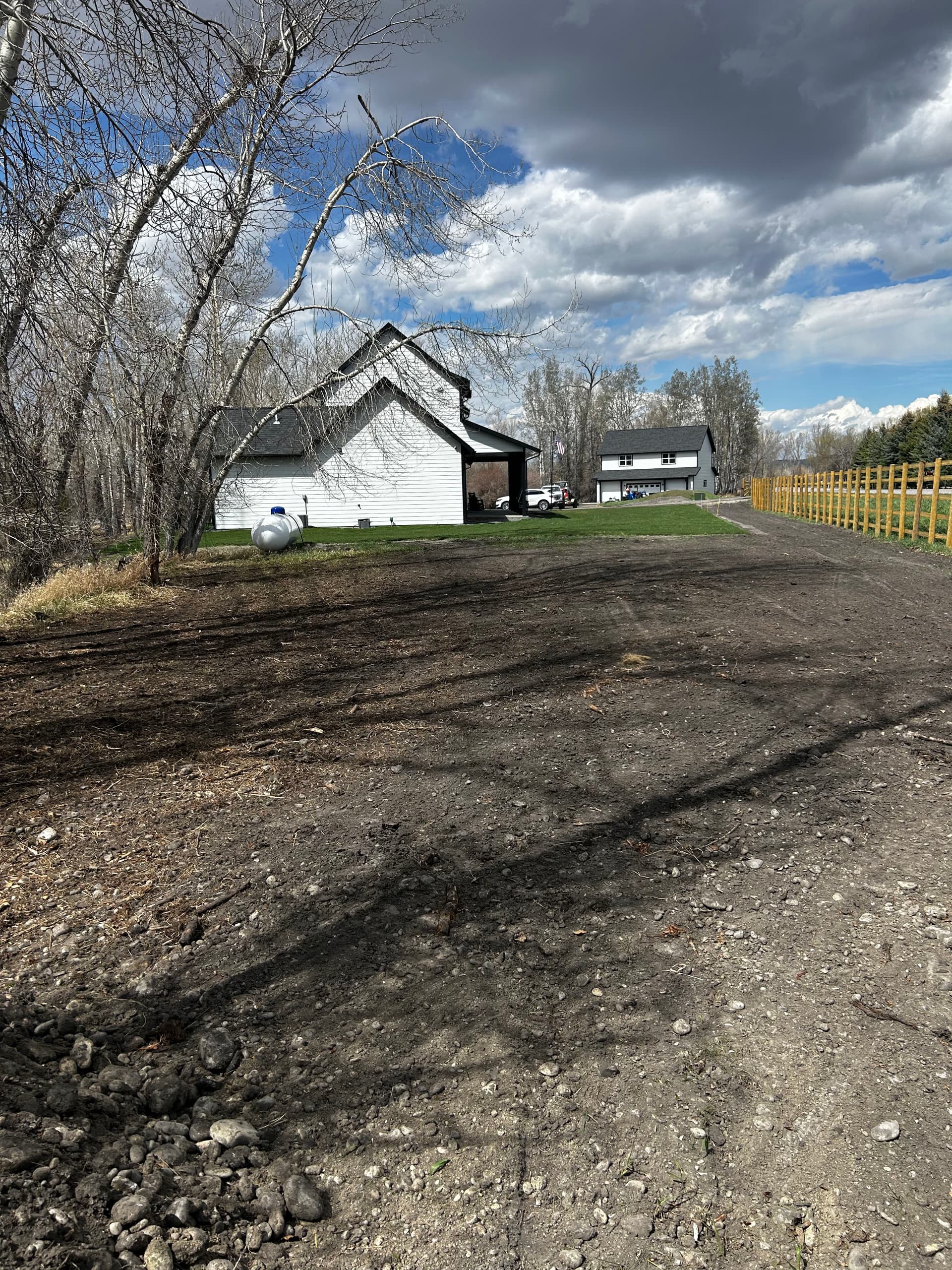 Brush Clearing, Tree Removal, and Grading on an Overgrown Rural Property image