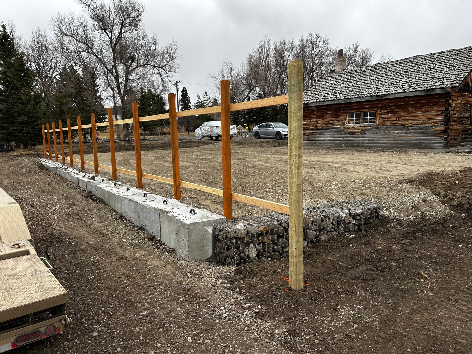 Property Enhancement with Drainage and Pathway Construction in Gallatin Valley