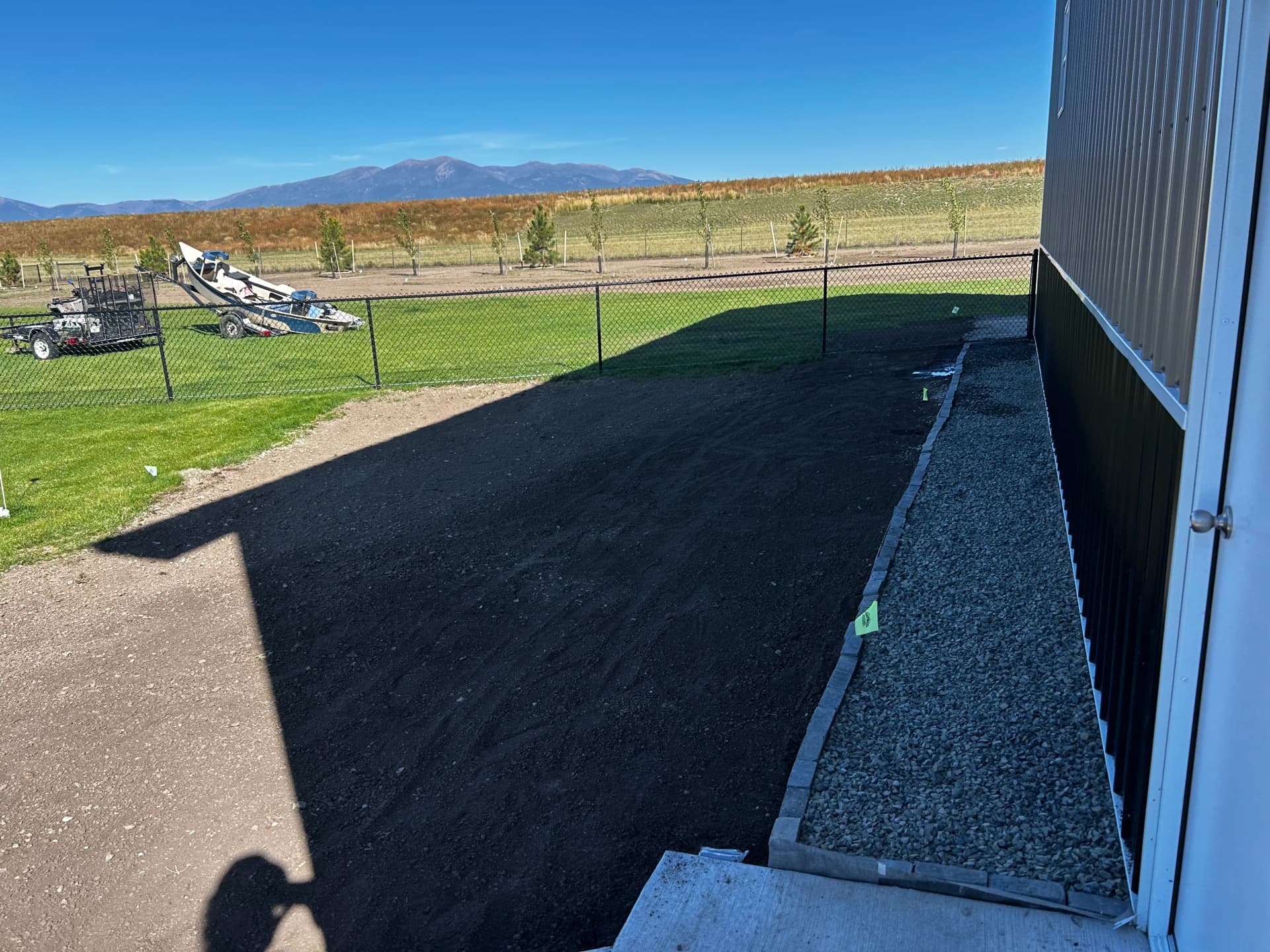 Gallery photos for Pole Barn Site Finish Grading and Driveway Prep Done Right: Image #1
