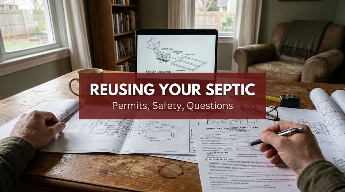 Featured post - Can I Reuse My Existing Septic for a New Home?